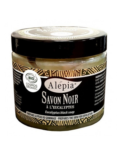 Savon Noir à l'Eucalyptus ALEPIA Bio