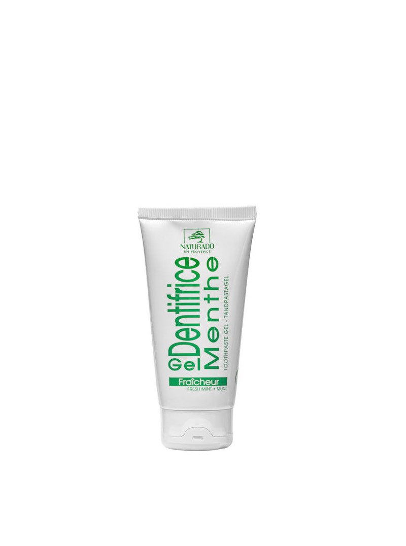 Gel dentifrice menthe Naturado tube 75 ml