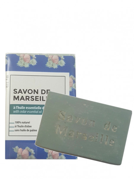 Savon de Marseille au Cèdre 100g