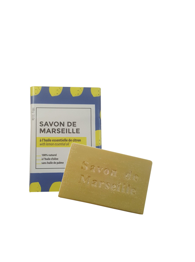 Savon de Marseille au citron 100g