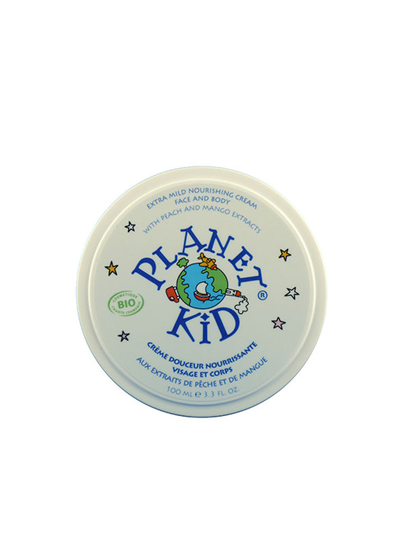 Crème Pêche et Mangue Planet Kid