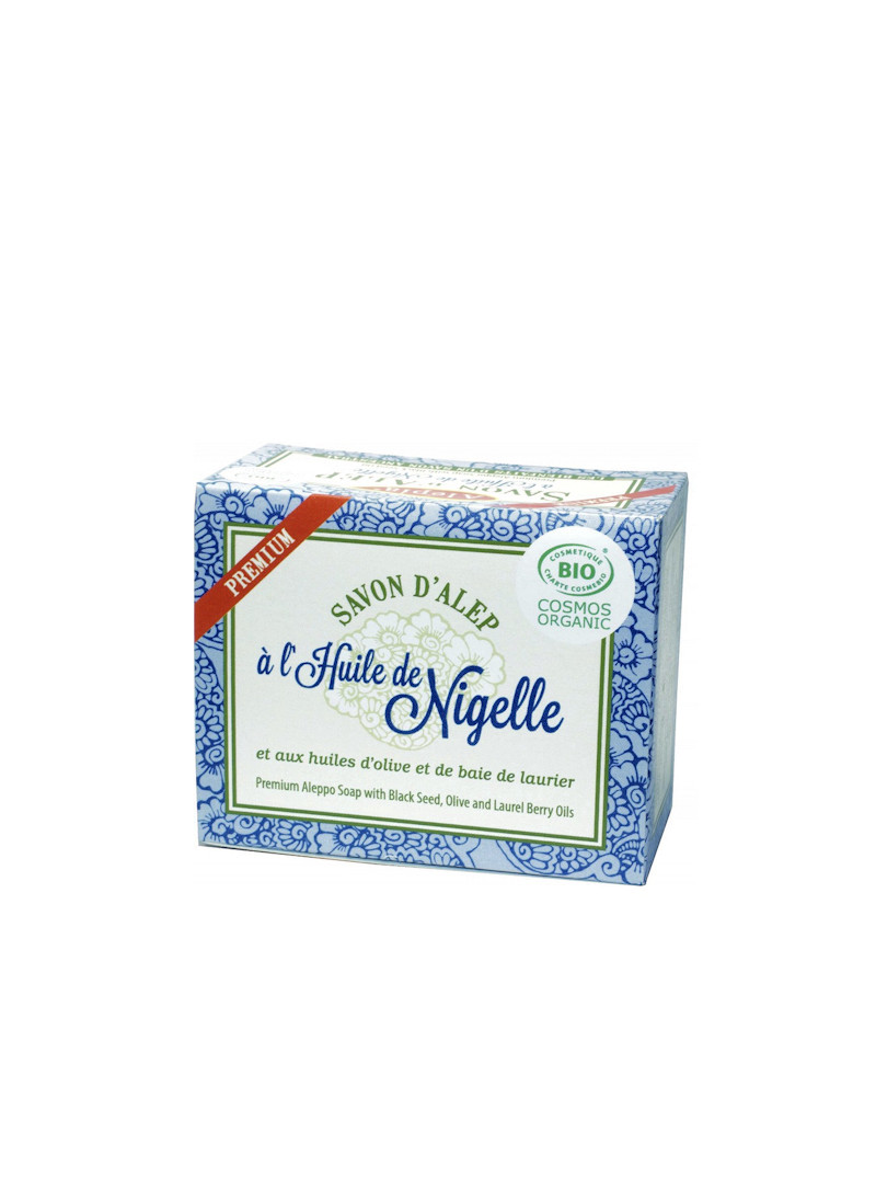 Savon premium à l'huile de nigelle bio