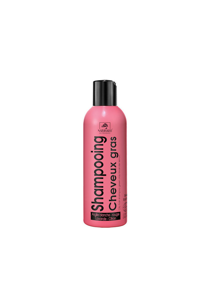 Shampoing cheveux gras Naturado 200 ml