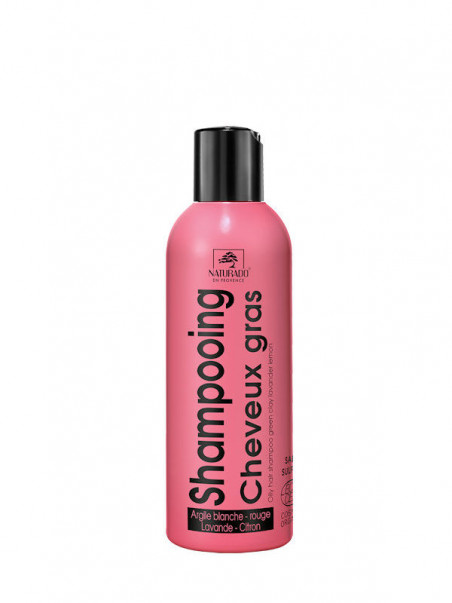 Shampoing cheveux gras Naturado 200 ml