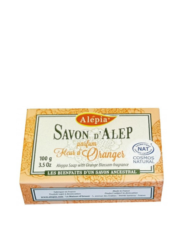 Savon Fleur d'Oranger Alepia 100g