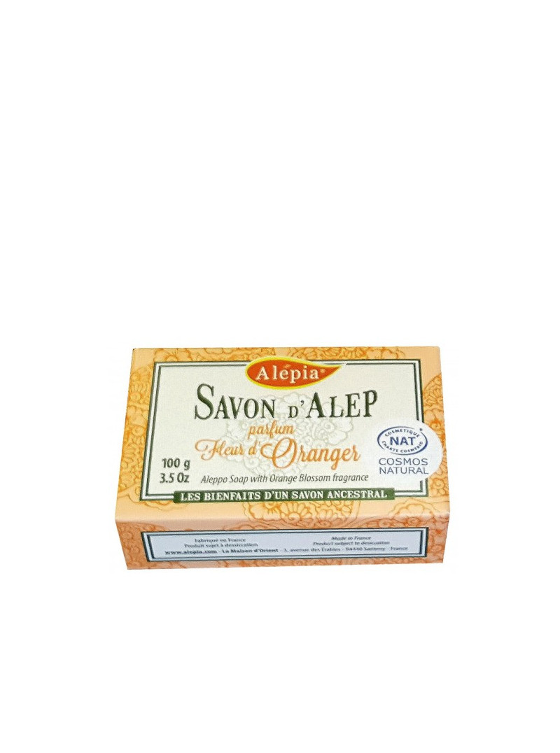 Savon Fleur d'Oranger Alepia 100g