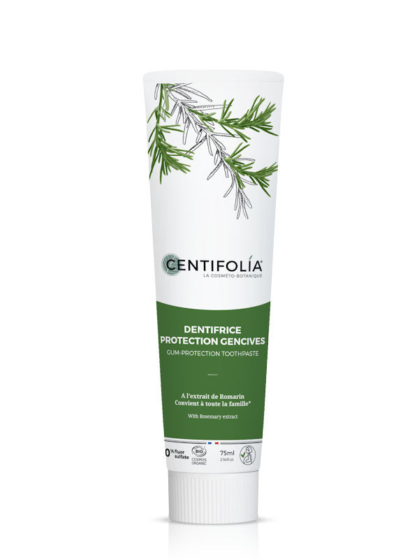 Dentifrice protection des gencives Centifolia 75 ml au romarin