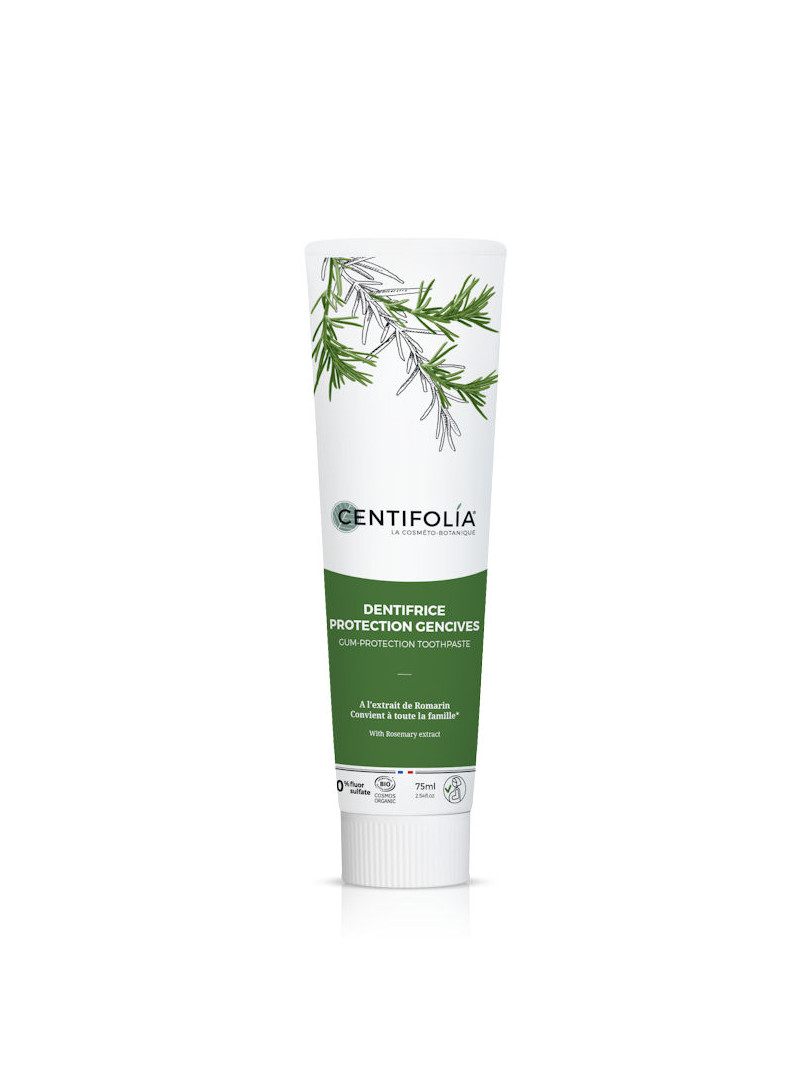 Dentifrice protection des gencives Centifolia 75 ml au romarin