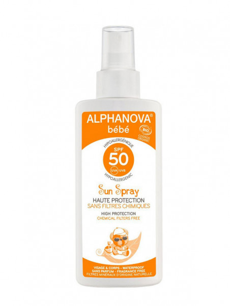 Alphanova Bébé SPF 50 spray 125 ml