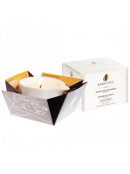 Bougie de massage karité mangue Karethic