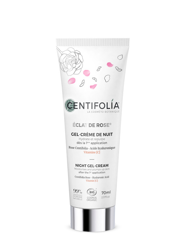 Gel Crème de Nuit Eclat de Rose Centifolia 70 ml