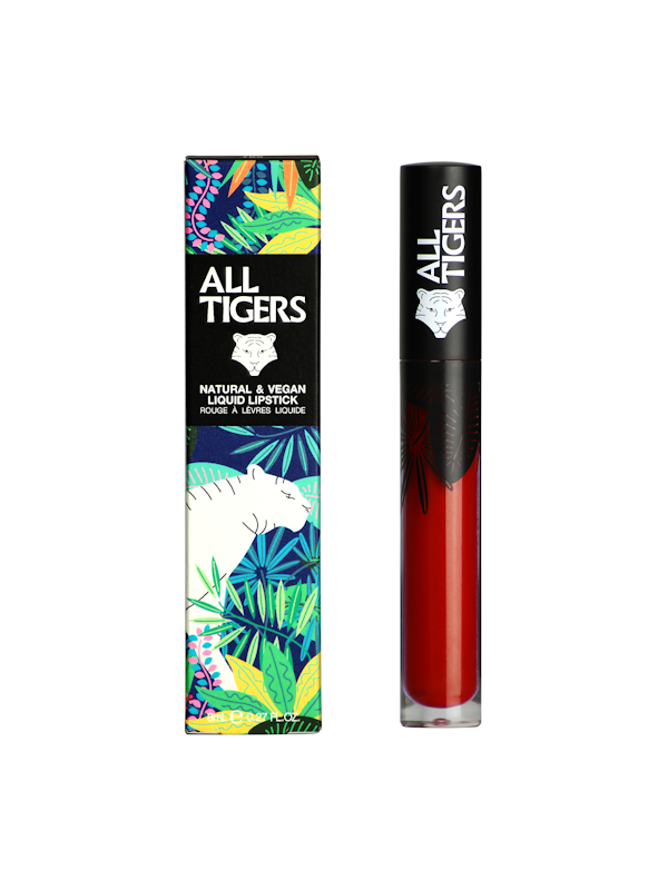 Rouge à lèvres liquide Rouge Bordeaux All Tigers 8ml