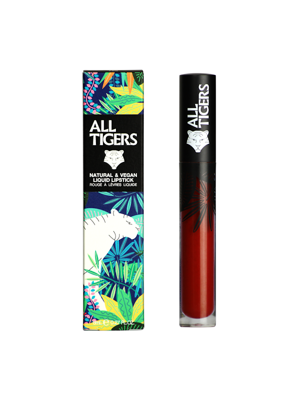 Rouge à lèvres liquide Rouge brun All Tigers 8 ml