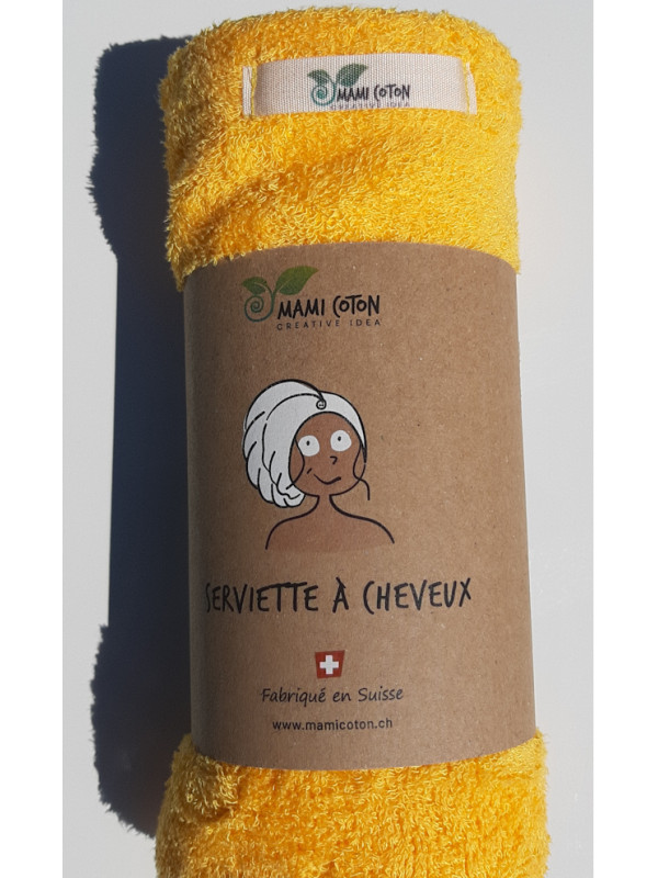 Serviette pour les cheveux...