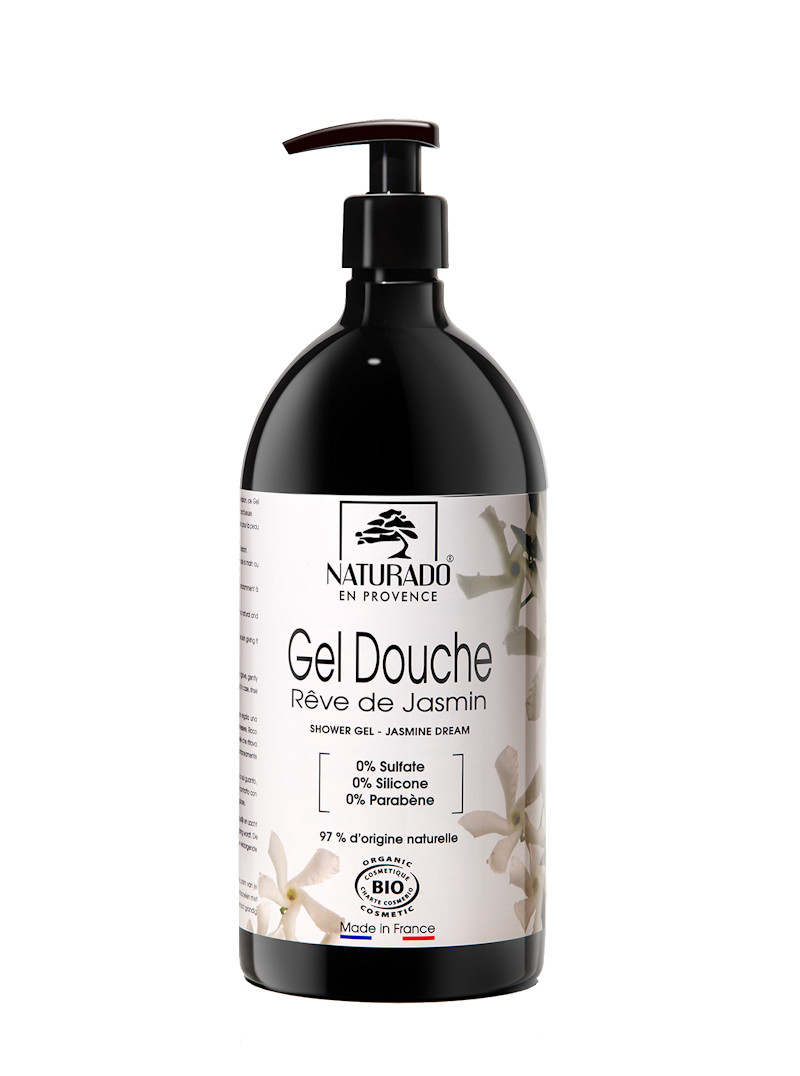 Gel douche Rêve de Jasmin 1 litre Naturado