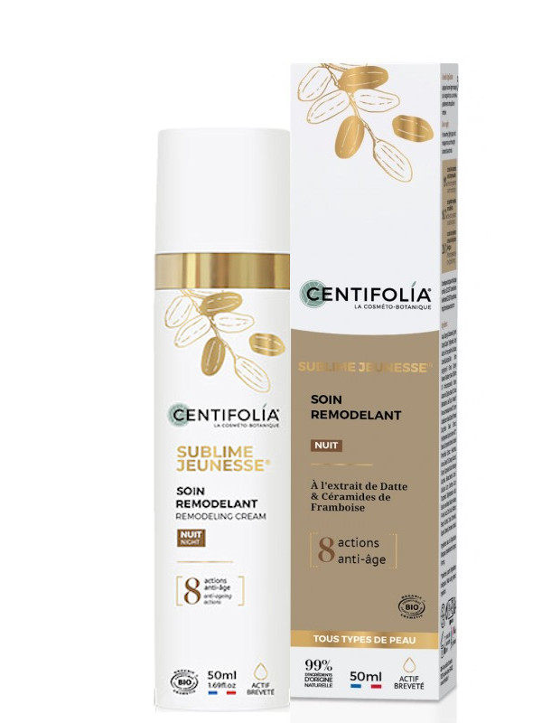 Soin Remodelant Nuit Sublime Jeunesse Centifolia 50 ml