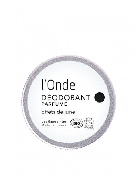 Déodorant parfumé l'ONDE, boîte alu 30 ml, Les Empreintes made in Léman