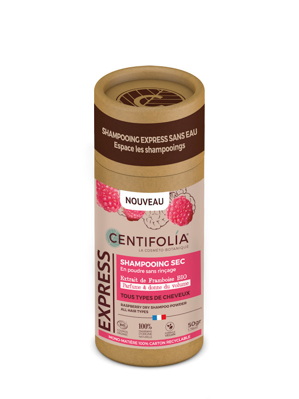 Shampoing sec Framboise Centifolia poudreur 50g