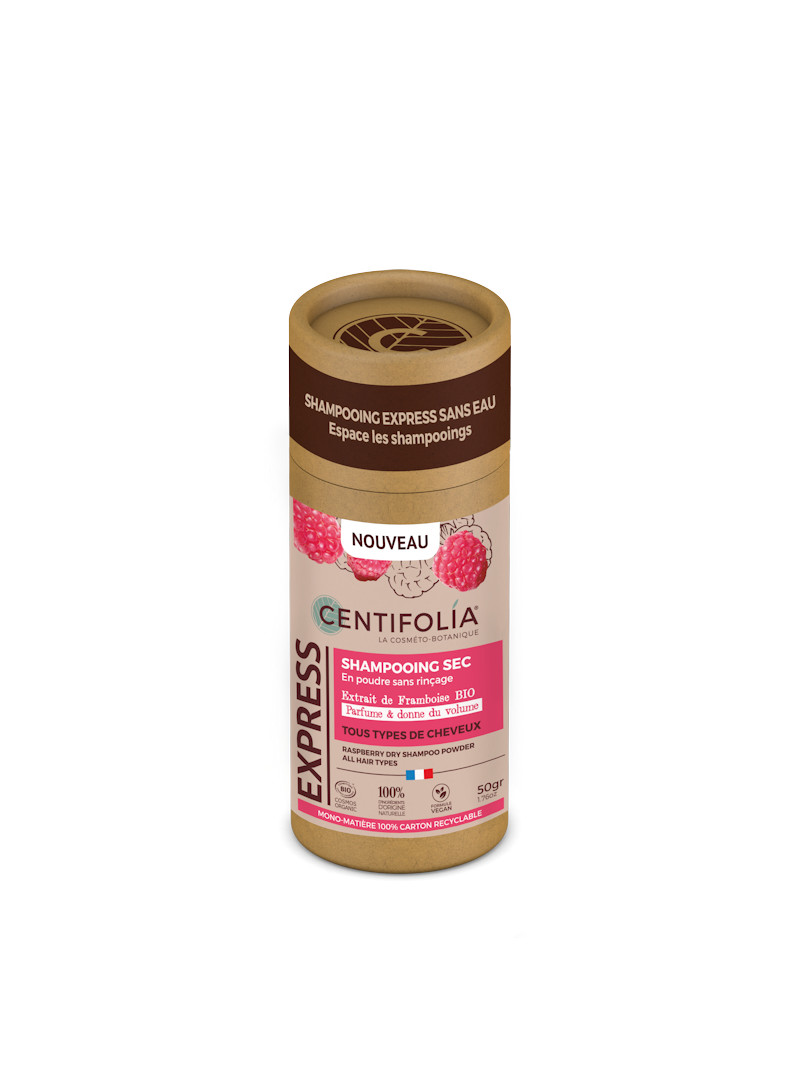 Shampoing sec Framboise Centifolia poudreur 50g