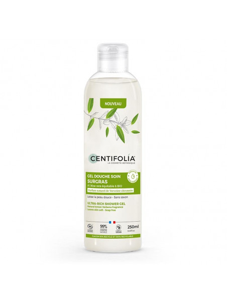 Gel douche surgras Verveine Citronnée 250 ml Centifolia