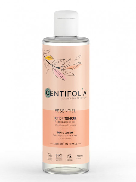 Lotion Tonique Essentiel Centifolia flacon 200 ml