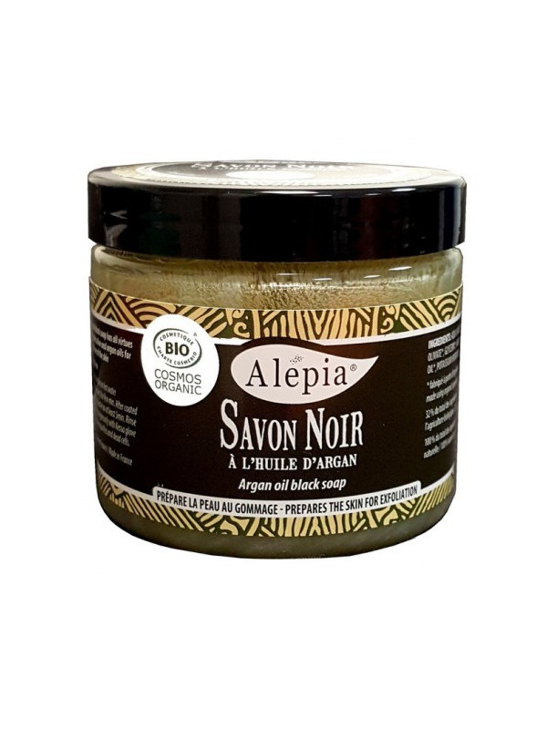 Savon Noir à l'huile d'argan bio ALEPIA