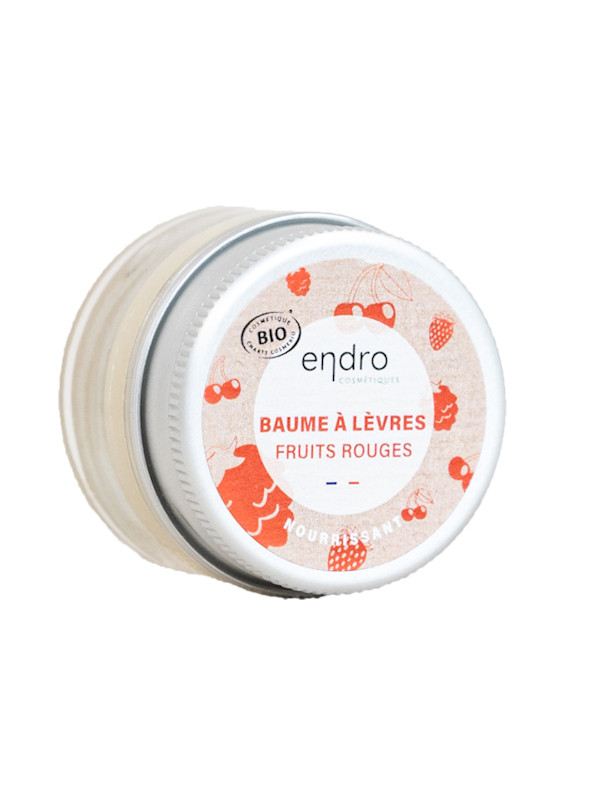 Baume à lèvres Fruits Rouges Endro Cosmetics