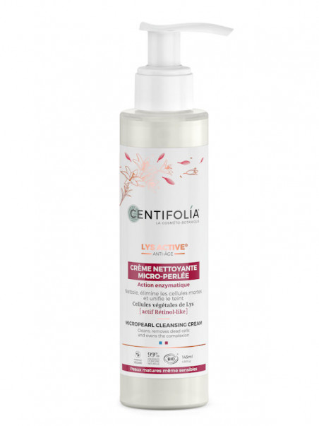 Crème Nettoyante micro-perlée Lys Active Centifolia