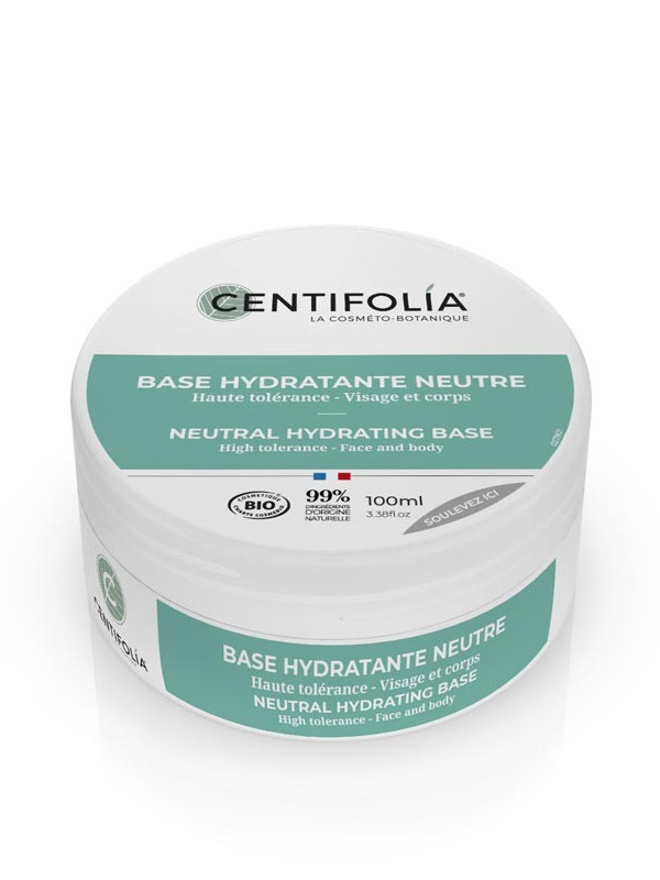 Crème hydratante neutre Centifolia pot 100 ml