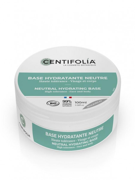 Crème hydratante neutre Centifolia pot 100 ml