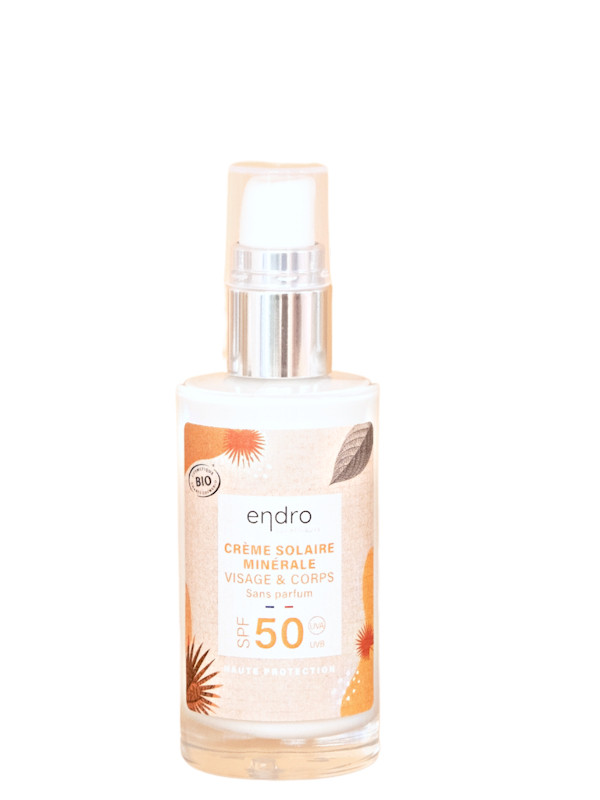 Crème solaire Endro SPF50 flacon 50 ml