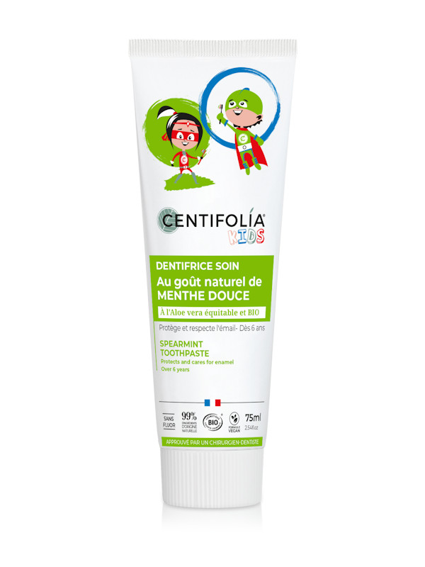 Dentifrice pour enfants menthe douce Centifolia tube 75ml