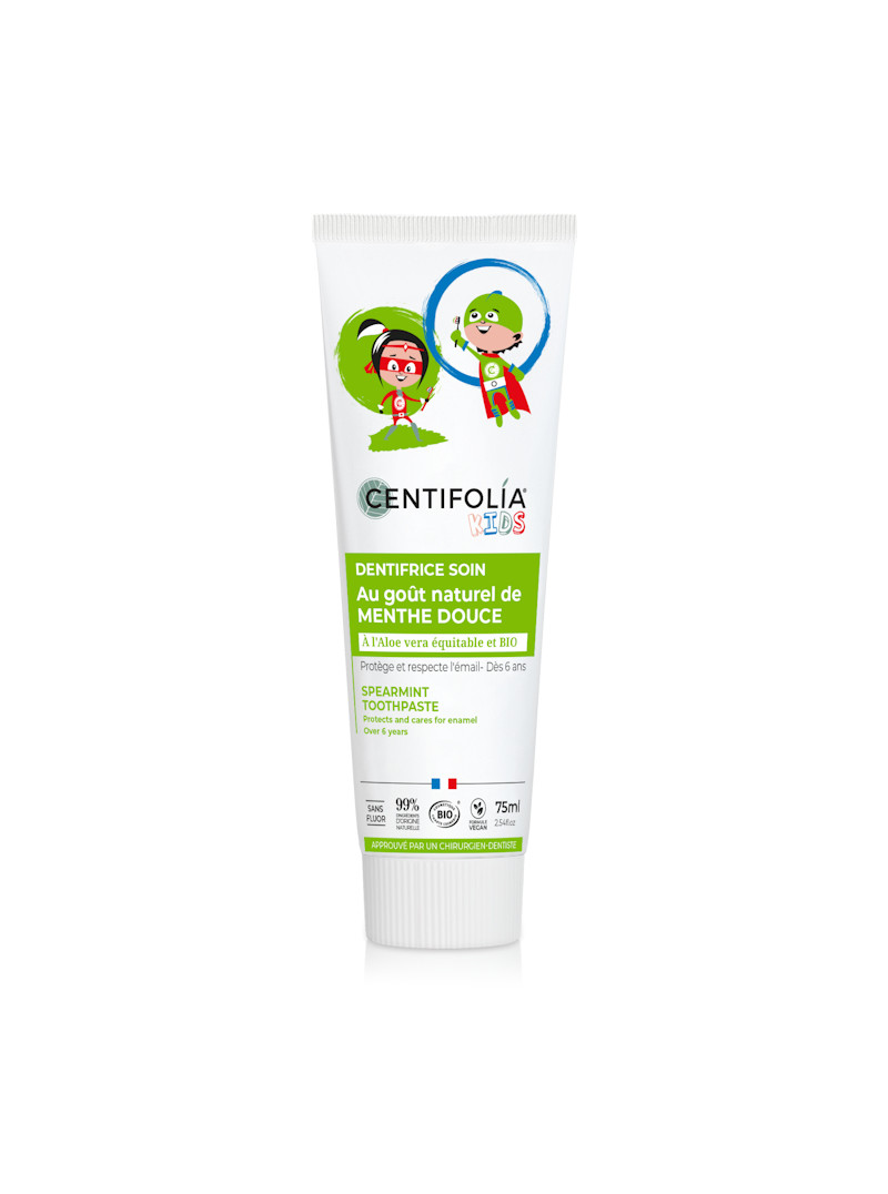 Dentifrice pour enfants menthe douce Centifolia tube 75ml