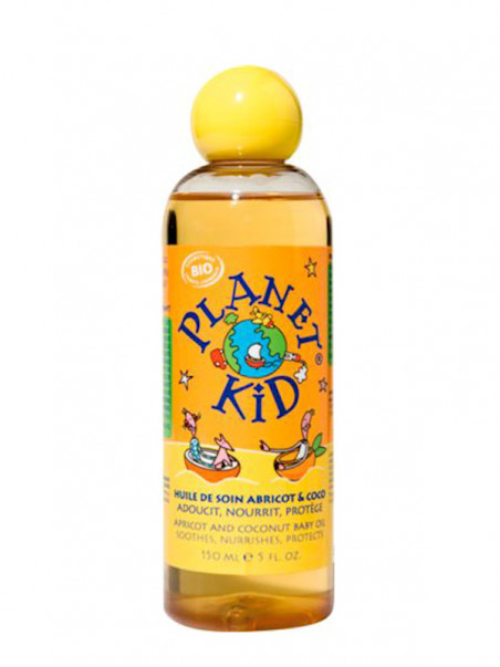 Huile de soin Abricot & Coco Planet Kid 150 ml