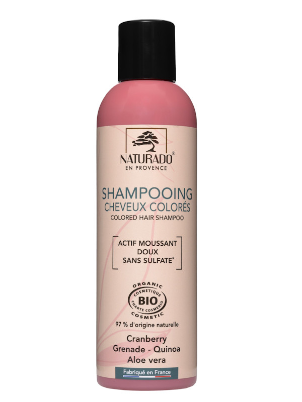 Shampoing Naturado cheveux colorés 200 ml