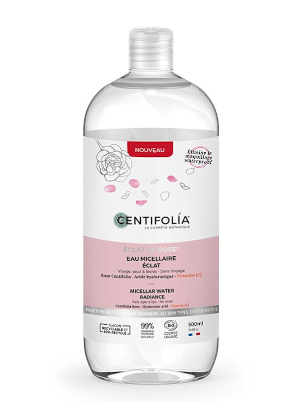 CENTIFOLIA Flacon pompe en plastique 500ml