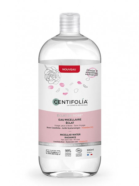 Eau micellaire Eclat de Rose Centifolia 500ml