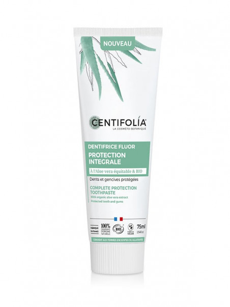 Dentifrice Fluor Protection Intégrale Centifolia 75 ml