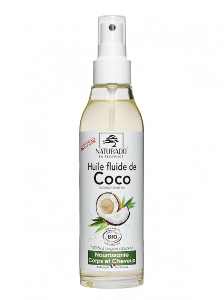 Huile Fluide de Coco Naturado spray 150 ml