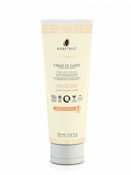 Crème hydra-matifiante Karethic tube 100 ml