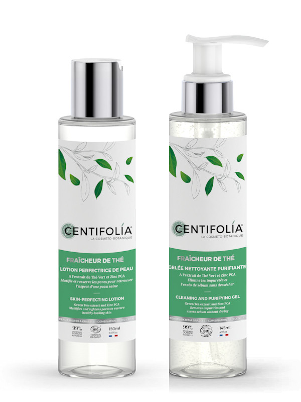 DUO nettoyant Thé vert