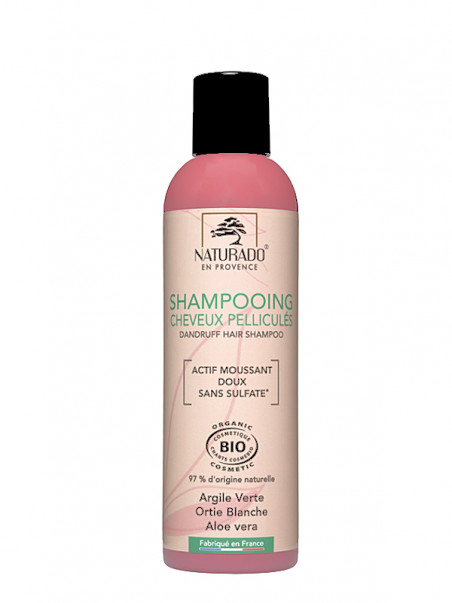 Shampoing cheveux pelliculés Naturado 200 ml