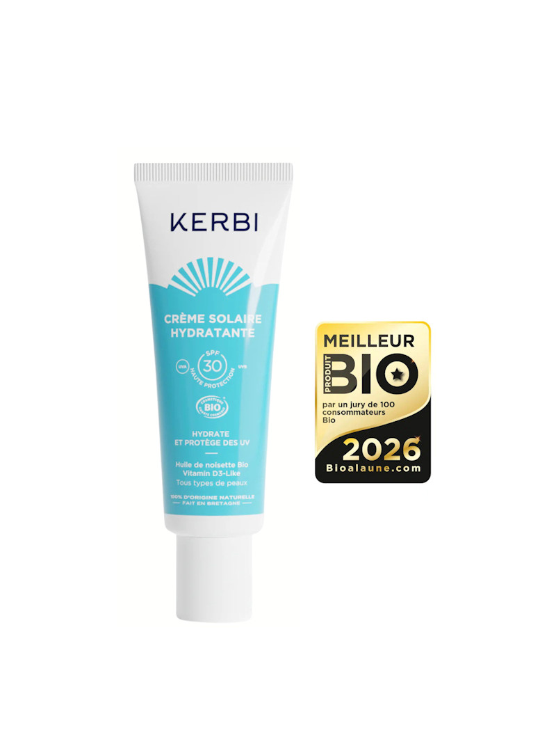 Crème solaire hydratante KERBI SPF30 - tube 40 ml