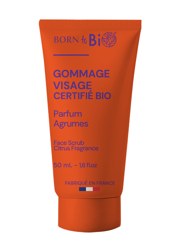 Gommage visage Agrumes 50 ml Born to bio