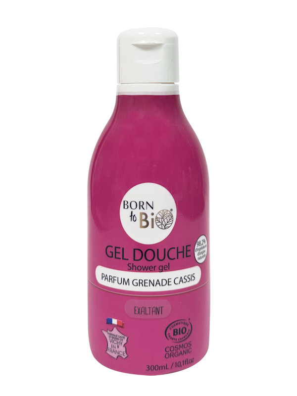 Gel douche cassis grenade 300 ml Born to bio