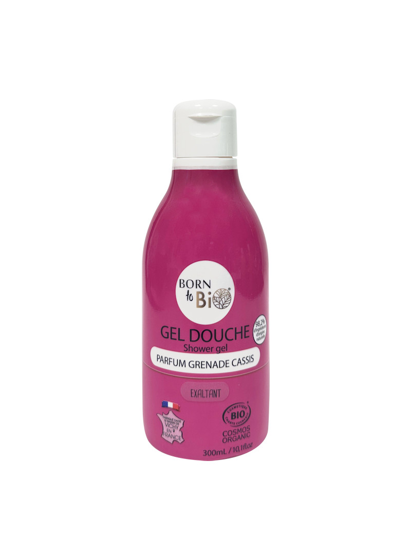 Gel douche cassis grenade 300 ml Born to bio