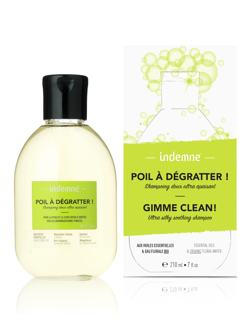 Poil à dégratter !  shampooing 210 ml Indemne